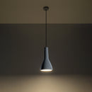 Suspension béton gris style loft – Modèle Arkemia