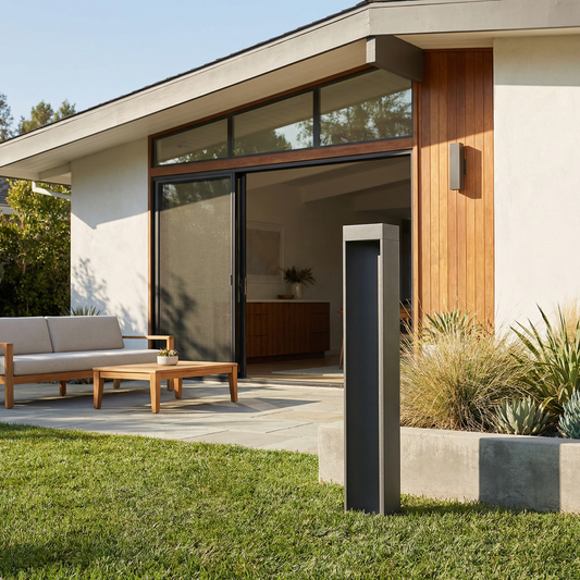 Lampadaire Élégante à LED pour Cheminement Extérieur – Vesperine