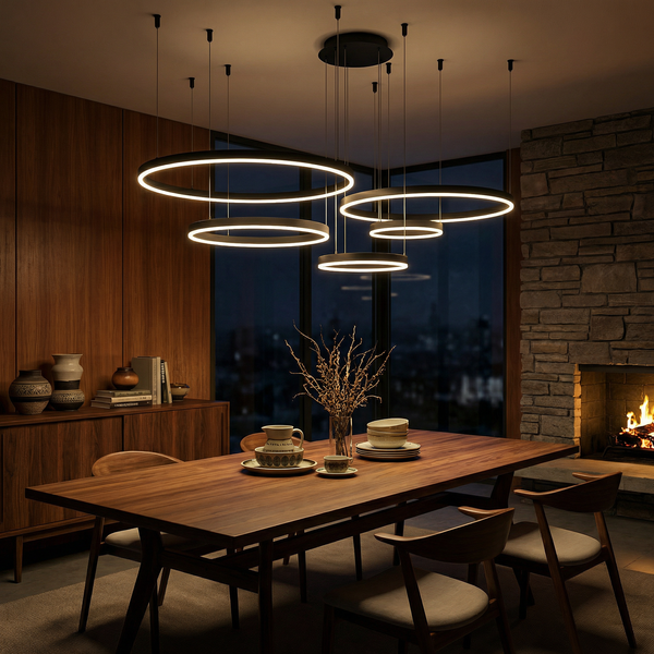 Plafonnier LED Doux et Écoénergétique pour Intérieurs Modernes – Polaris