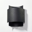 Black industrial design wall light – Vespera model