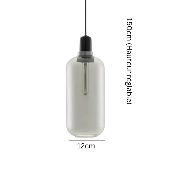 色付きガラスのモダンスタイル ペンダントライト – Éclat Verre