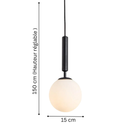 Suspension LED Inspiration Cosmique Finition Haut de Gamme – Novastra