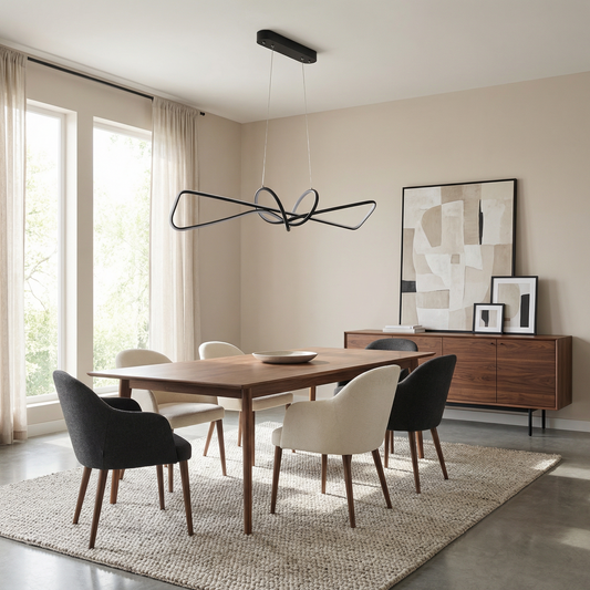 Suspension Ligne Épurée Ambiance Variable – Nebula