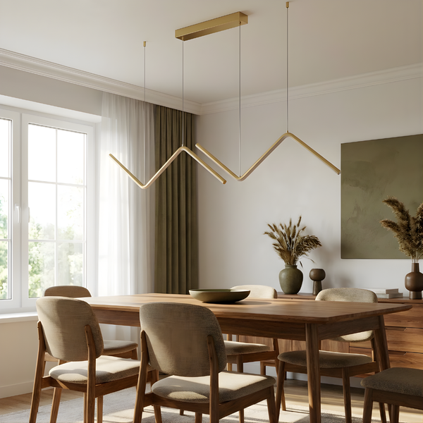 Suspension Métal Aluminium LED Dimmable – Khira