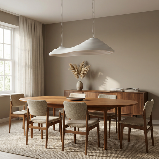 Suspension moderne en résine pour salon – Zelario