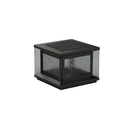 Waterproof outdoor solar lamp post in neo-Chinese style – Zolaris