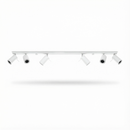 Ceiling light modern white 6 adjustable spots - Arvella model