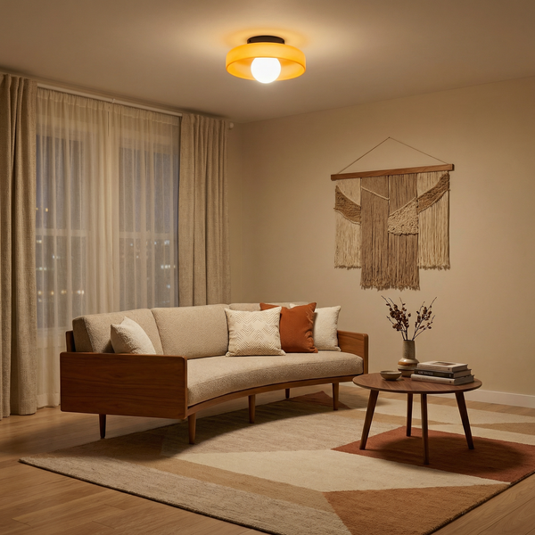 Plafonnier Chic G9 Verre Dépoli – Viresta