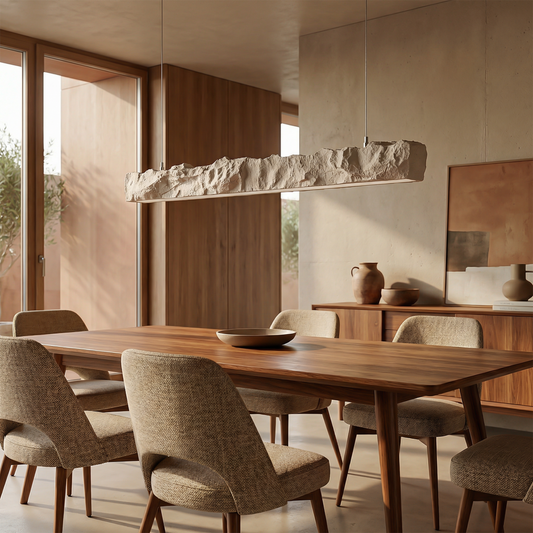 Suspension LED minimaliste nordique pour salle à manger – Aurobelle