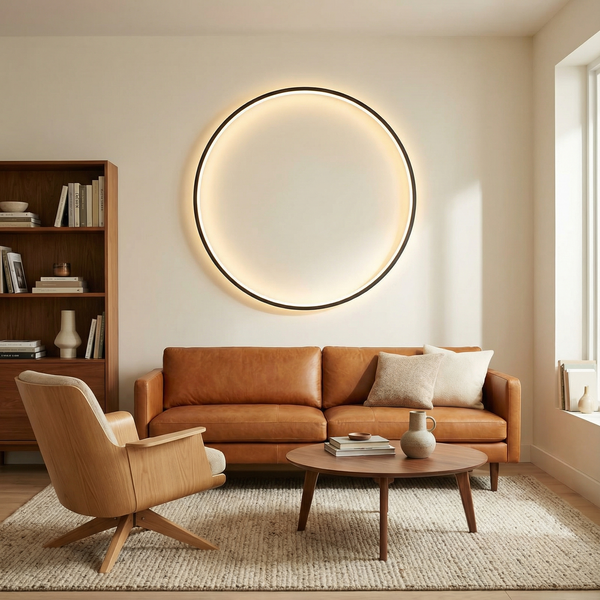 Applique Murale Moderne Forme Cercle Lumineux – Cerchio