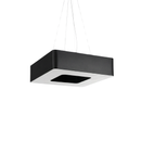 Minimalist black square chandelier for living room – Eraphis model
