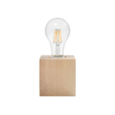Minimalist natural wood desk lamp – Norvian model