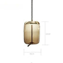 인더스트리얼 시크 스타일의 높이 조절형 디자인 펜던트 – Nébulis