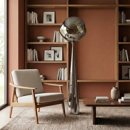 Lampadaire Décoratif Boule en Lave Style Moderne Détente – Lava