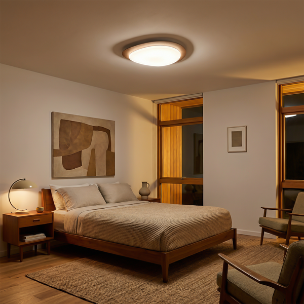 Plafonnier Boisé vue détail | Luxarmonie