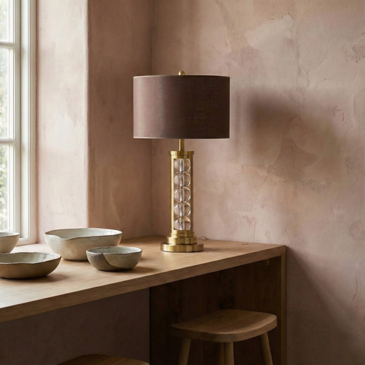 Lampe à poser Saphira vue ambiance | Luxarmonie