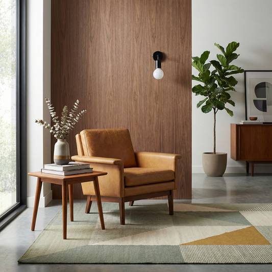 Applique murale industrielle noire salon – Modèle Varello