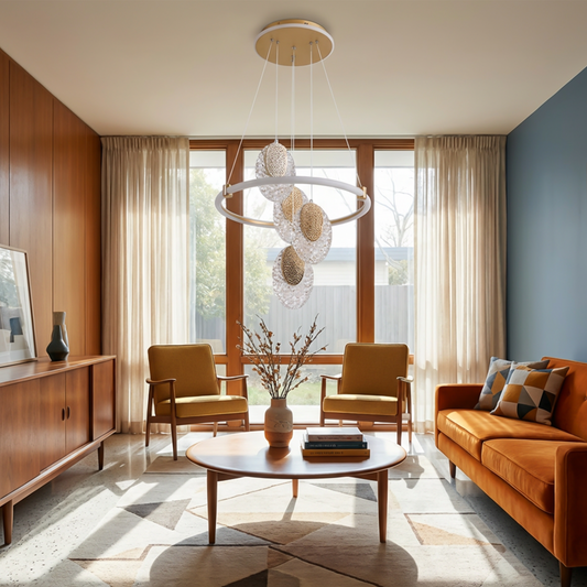 Lustre Style Contemporain Forme Anneau – Arcéa