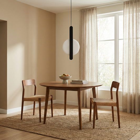 Suspension Γclat Noir vue ambiance | Luxarmonie