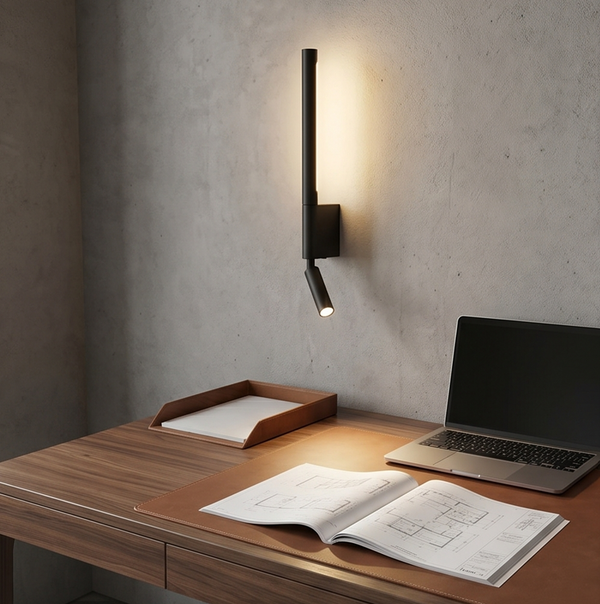 Applique murale LED minimaliste scandinave pour lecture – Norelys