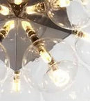 מנורת תלייה מודרנית עם בועות זכוכית מתכווננת – Bulle