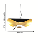 מנורת תקרה עם אור רך, אווירה מרגיעה – Estética