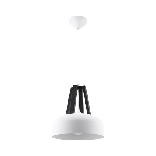 Suspension dôme bois – luminaire scandinave – Noraska