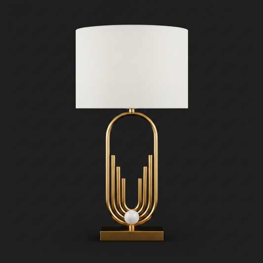Elegante Lampe mit sanftem, strahlendem Design – Raynova