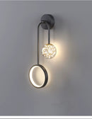 Slender Wall Light Gold Finish Natural Style – Veridia