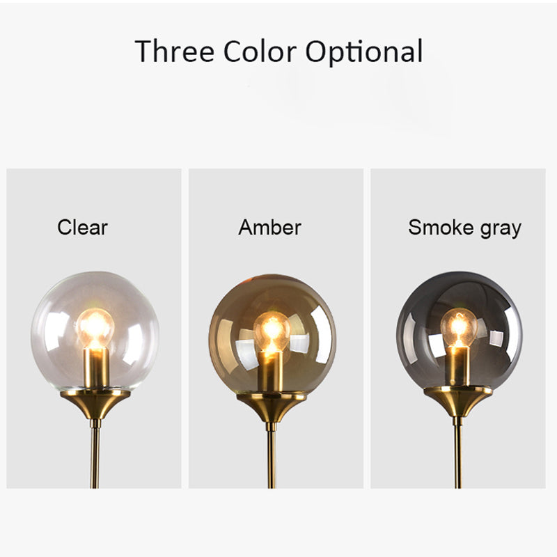 Adjustable Globe Wall Light in Refined Glass – Auréa