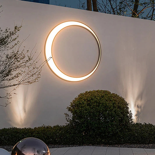 Applique Murale Lunaire Polyvalent Intérieur/Extérieur – Osmis
