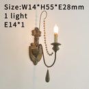 거실용 화이트 원목 빈티지 샹들리에 – Elarisia