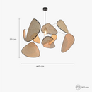 נברשת בוהו מבמבוק לסלון – Auramya