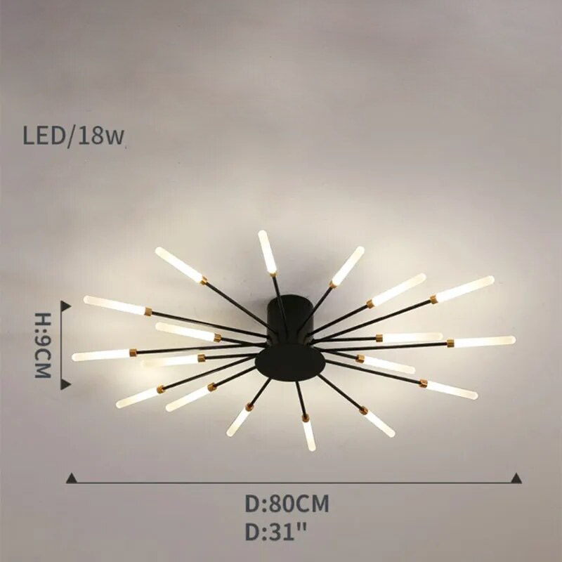 Nötr LED Tavan Lambası Dinamik Atmosfer – Sparkles
