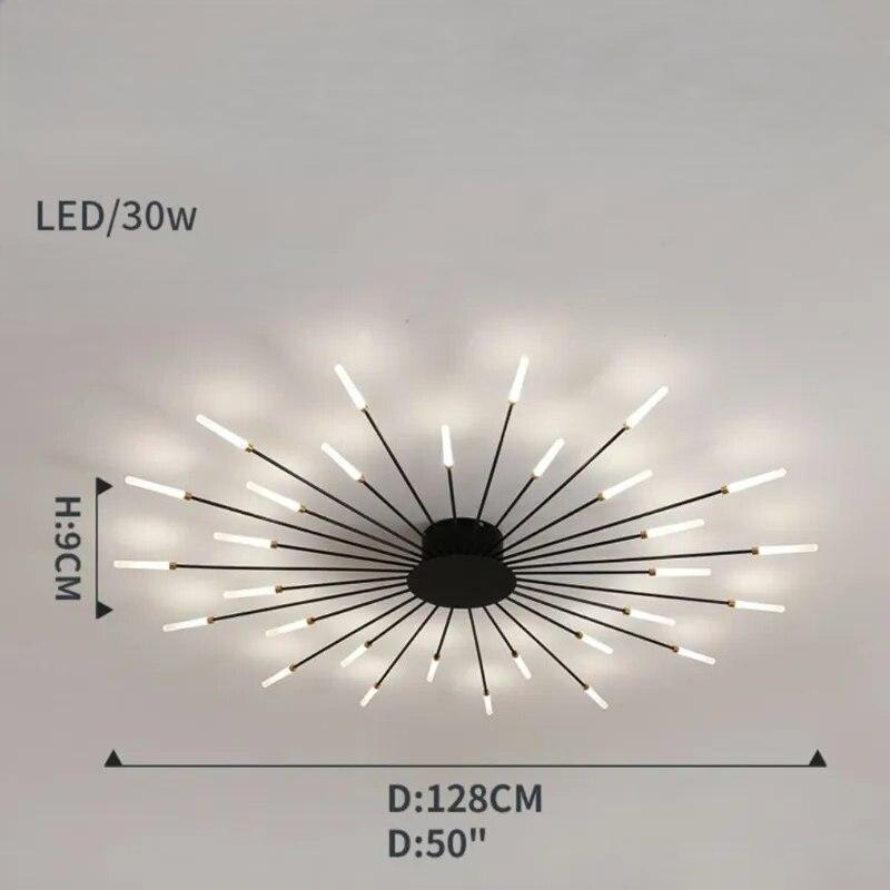 Nötr LED Tavan Lambası Dinamik Atmosfer – Sparkles