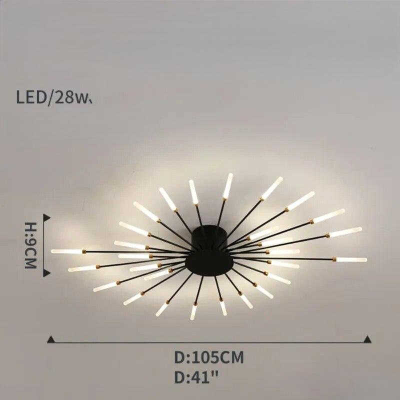 Nötr LED Tavan Lambası Dinamik Atmosfer – Sparkles