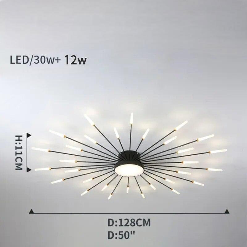 Nötr LED Tavan Lambası Dinamik Atmosfer – Sparkles