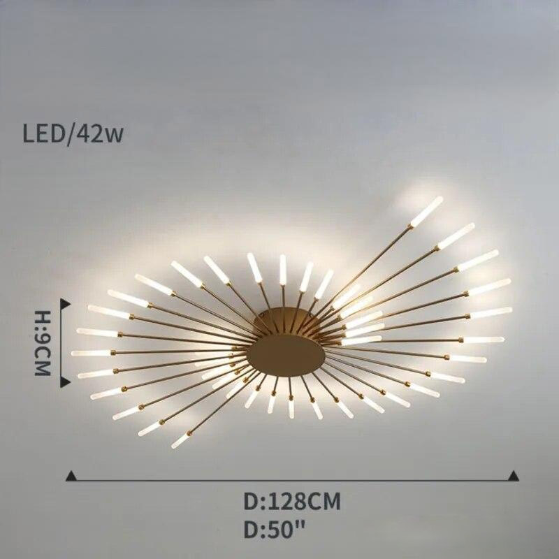 Nötr LED Tavan Lambası Dinamik Atmosfer – Sparkles