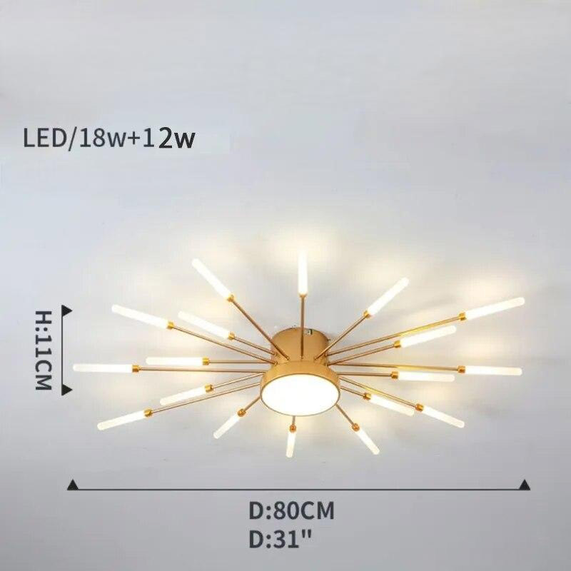 Nötr LED Tavan Lambası Dinamik Atmosfer – Sparkles