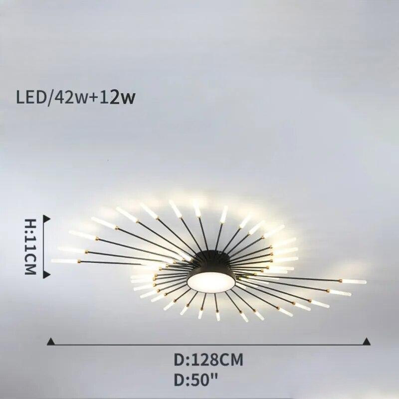 Nötr LED Tavan Lambası Dinamik Atmosfer – Sparkles