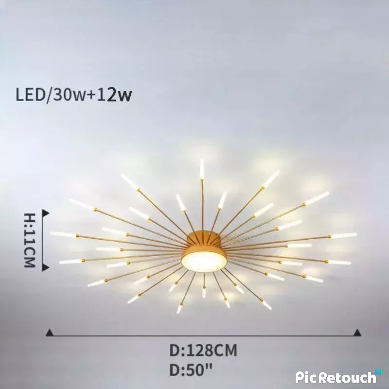 Nötr LED Tavan Lambası Dinamik Atmosfer – Sparkles