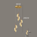 Lustre en spirale moderne pour villa et salon – Spirélite