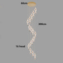 Modern LED pendant light for living rooms and dining rooms β Ombrialiste