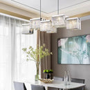 Modern E14 Crystal Pendant Lamp for Dining Room – Crystarène