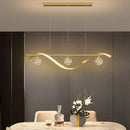 Minimalistische Pendelleuchte aus Klarglas und modernem Eisen – Vivalux