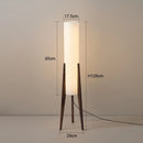 Nordische Stehlampe aus Holz für Wohnzimmer – Armony