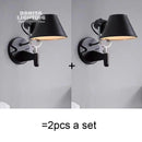 알루미늄 블랙 각도조절 벽등 – Sveltiö