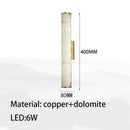 Marble and copper wall light – Marmoriaz