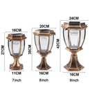 Outdoor Solar Table Lamp in Aluminum – Callistoria