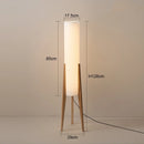 Lampe sur pied en bois nordique pour salon – Armony